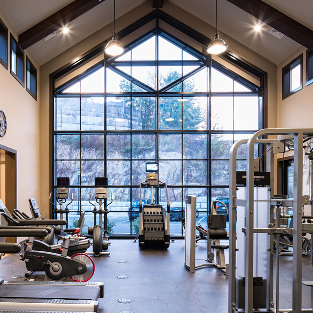 The Mark - State-of-the-Art Fitness Center with Cardio Machines, Resistance Equipment, and Oxygen Wall